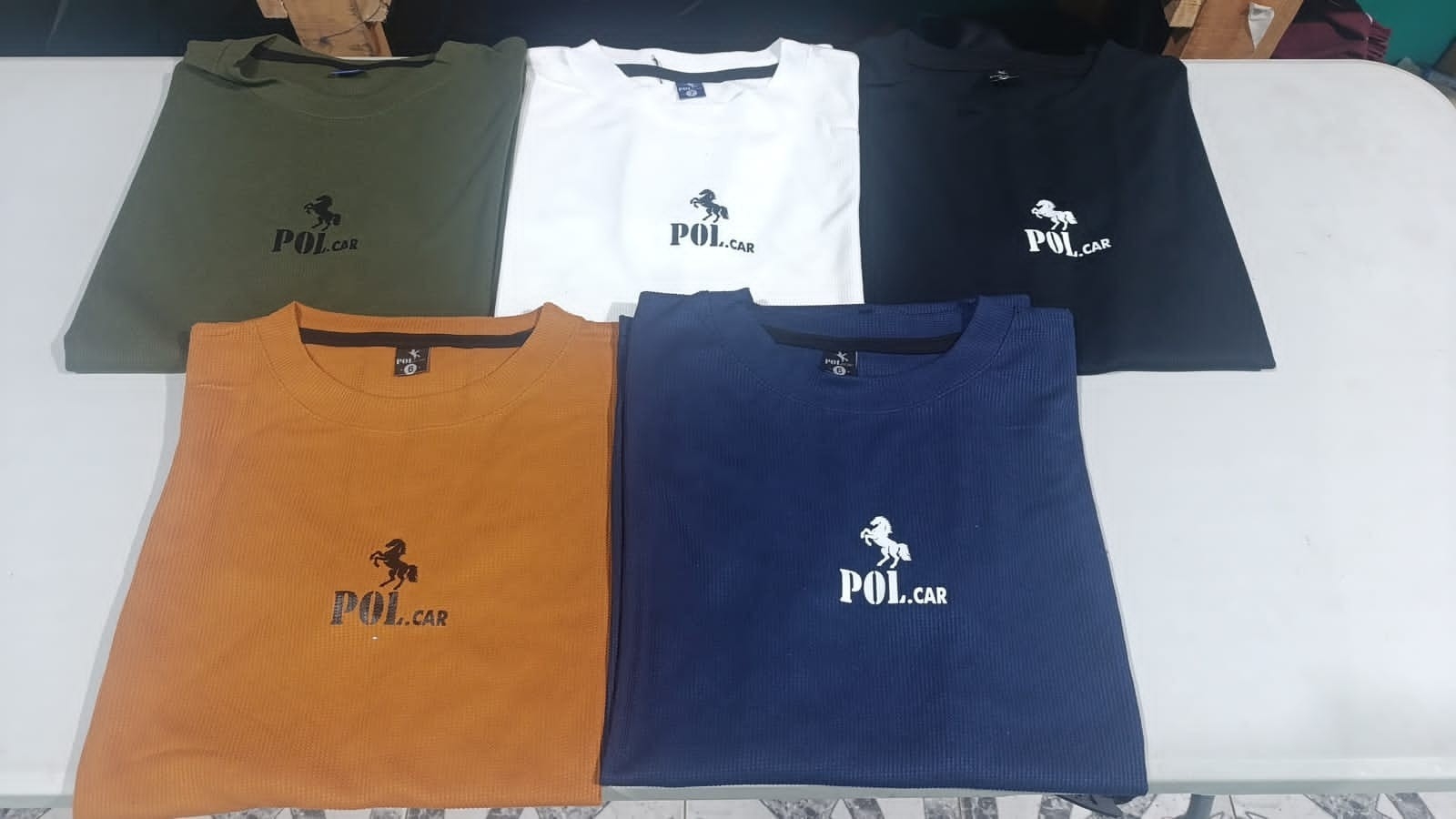 Remera de Wafle Hombre Estampada Talles Especiales - Imagen 4
