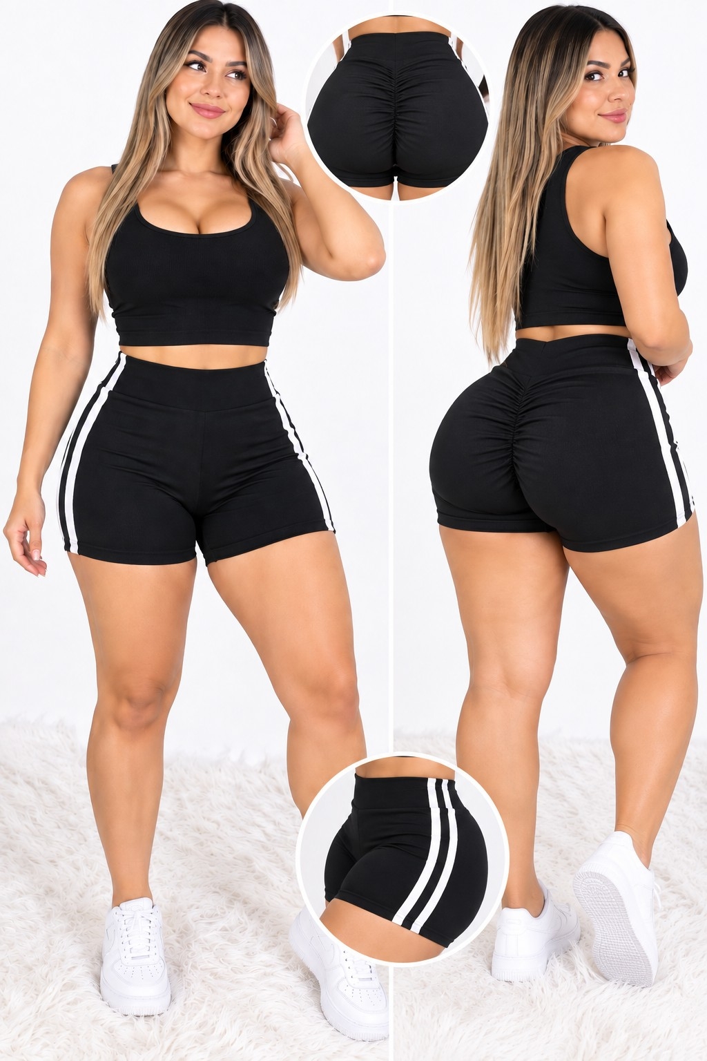 Short con 2 Lineas Excelente Calidad - Imagen 6