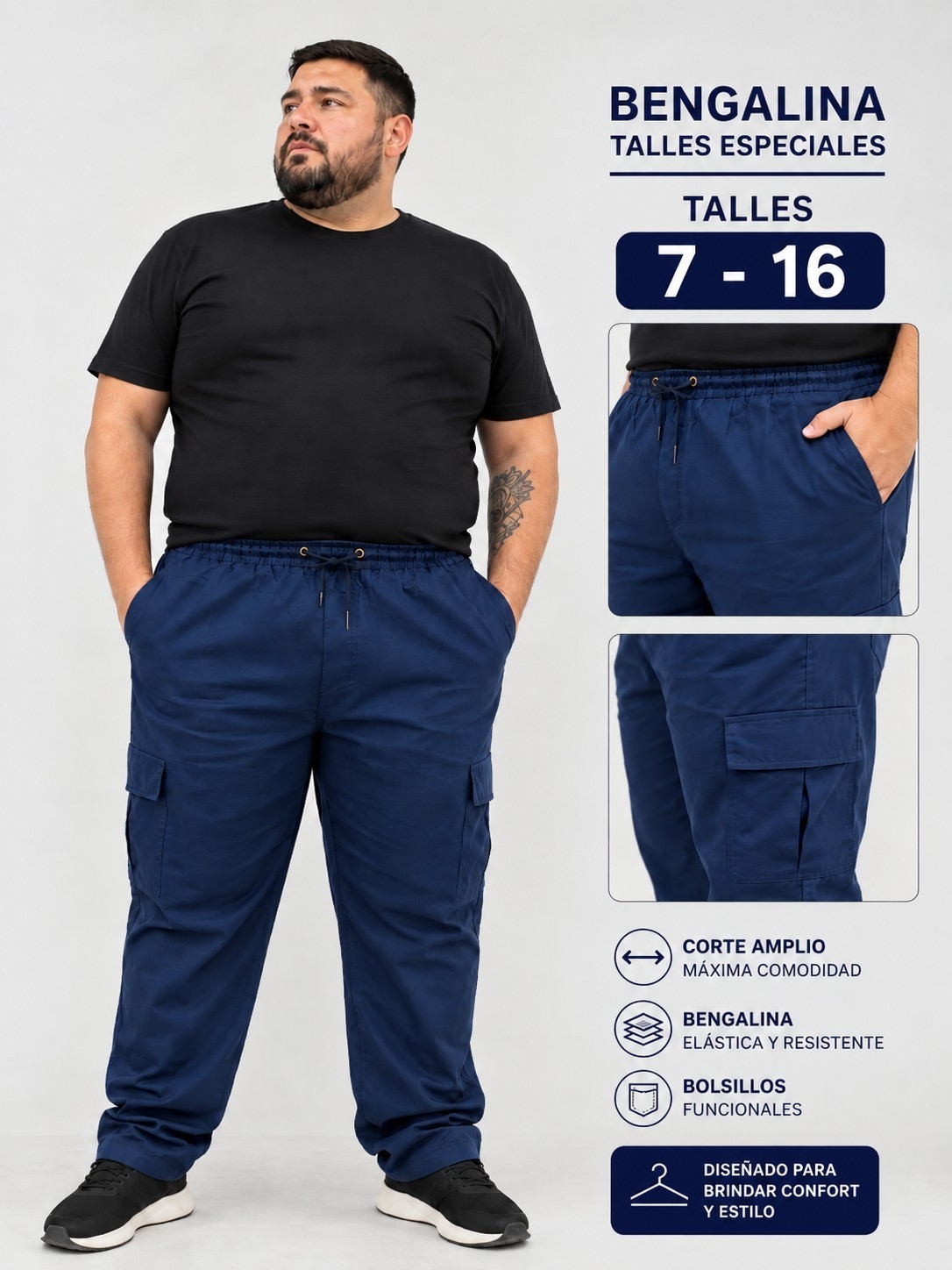 Pantalones Bengalina Especiles - Imagen 3