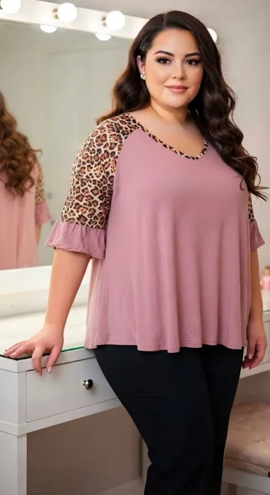 Remera Combinada Print 7 al 12