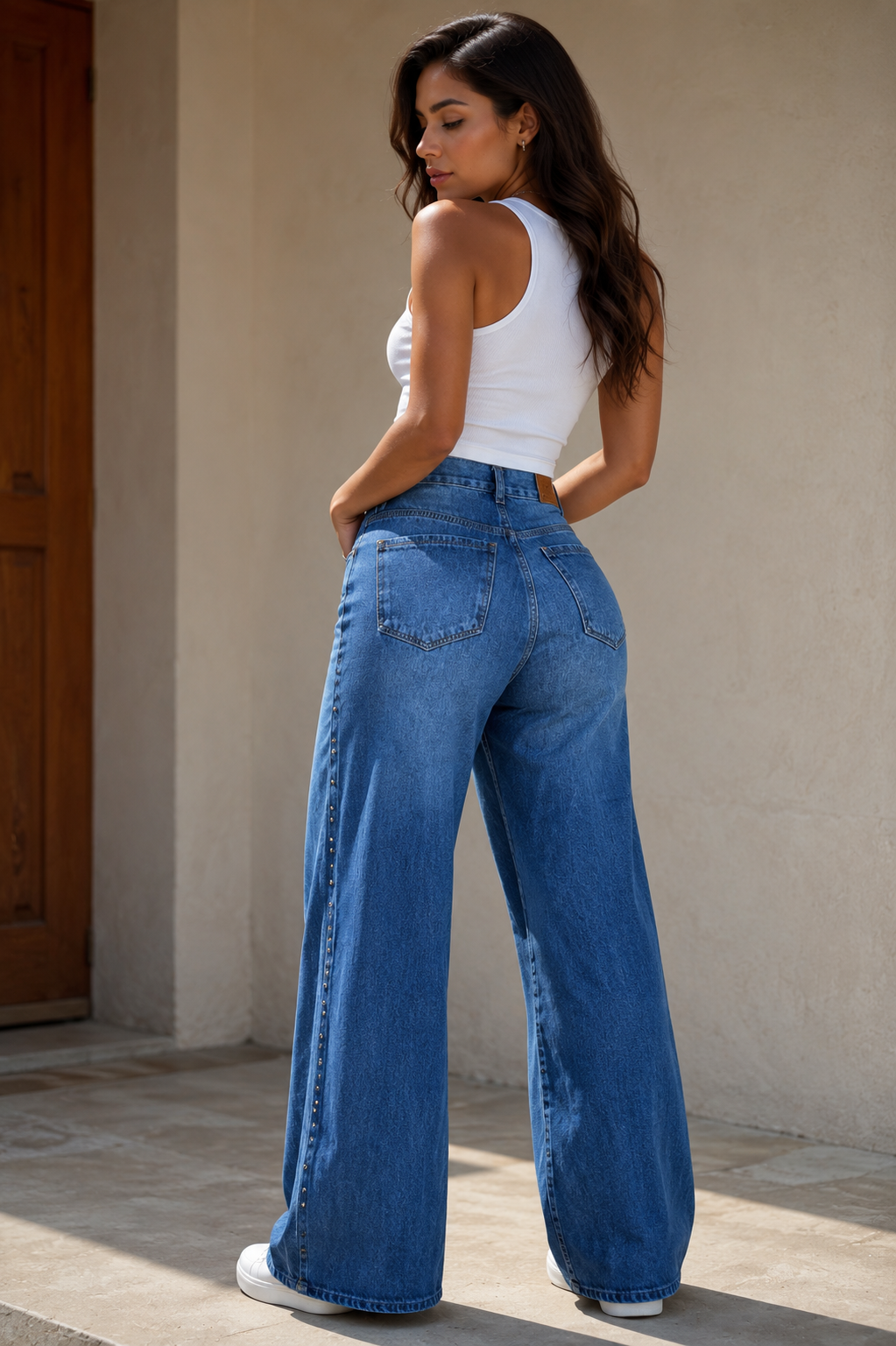 Jeans Cinto Cruzado Azul Arena con Tachas - F1375B22-EAB0-4405-A35A-2513B47CE28A.png