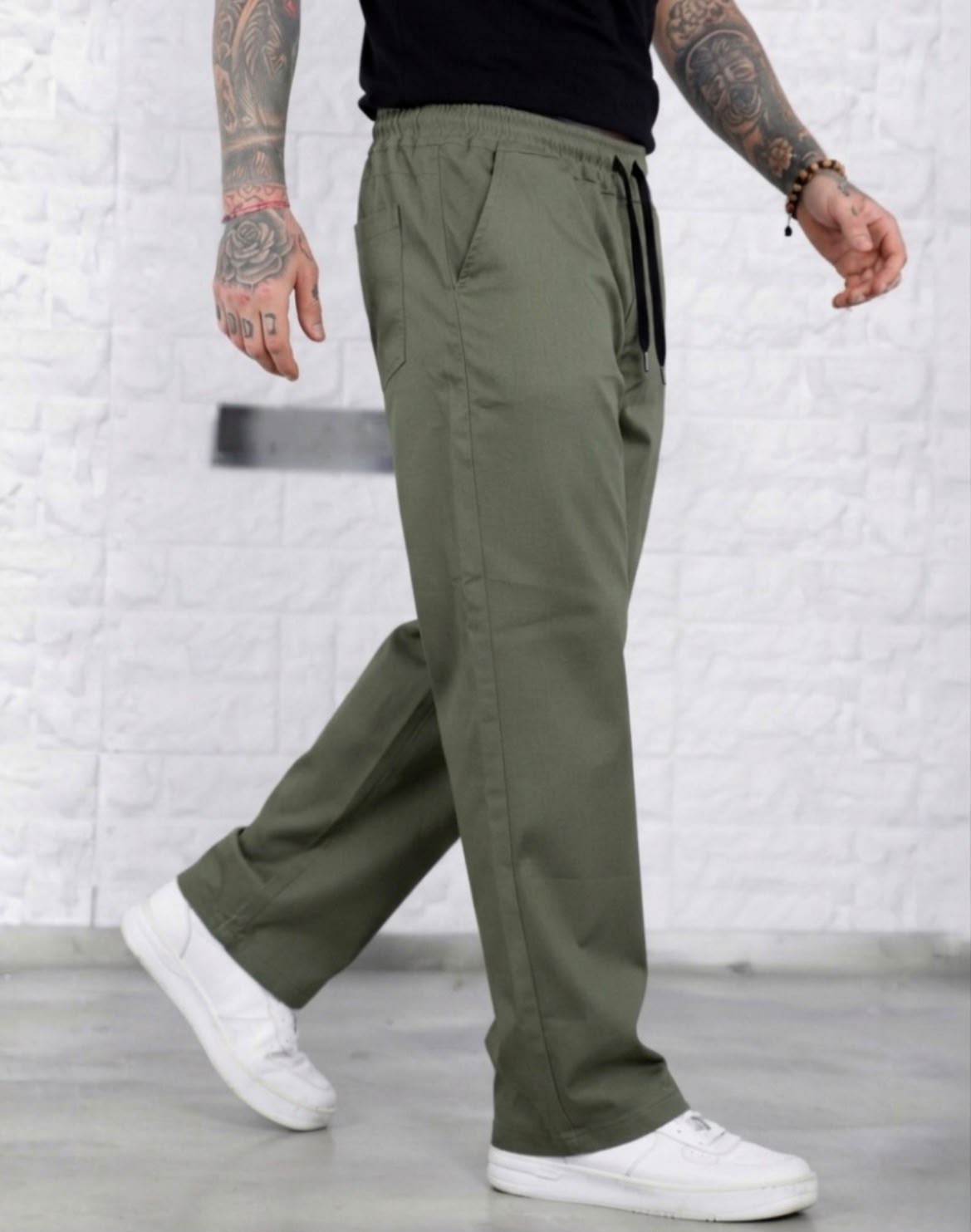 /pantalón Recto Gabardina/m - Imagen 3