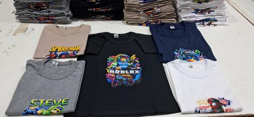 Remeras de Niños Algodón Cardado 4 al 16