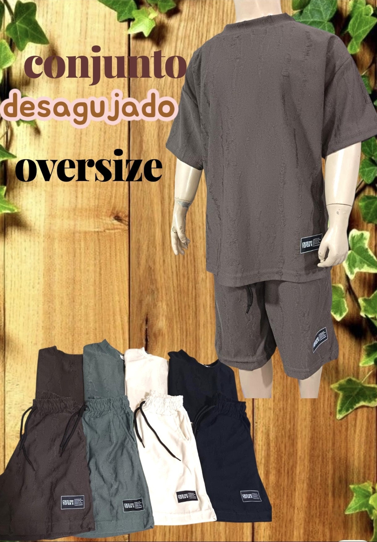 Conjunto Oversize Desagujado - Imagen 2