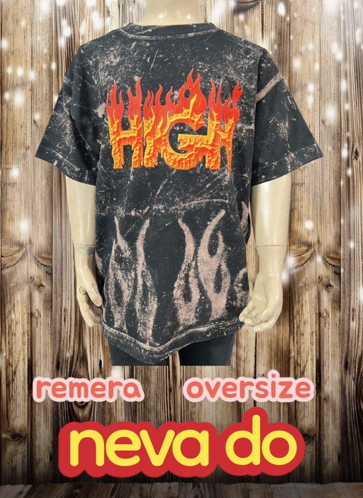 Remera Oversize Nevado - Imagen 2