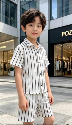 Camisas Hawai Rallado Niños