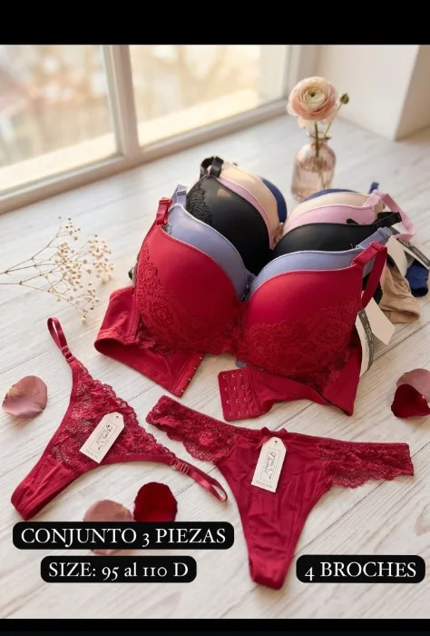 Conjunto 3 Piezas Importado