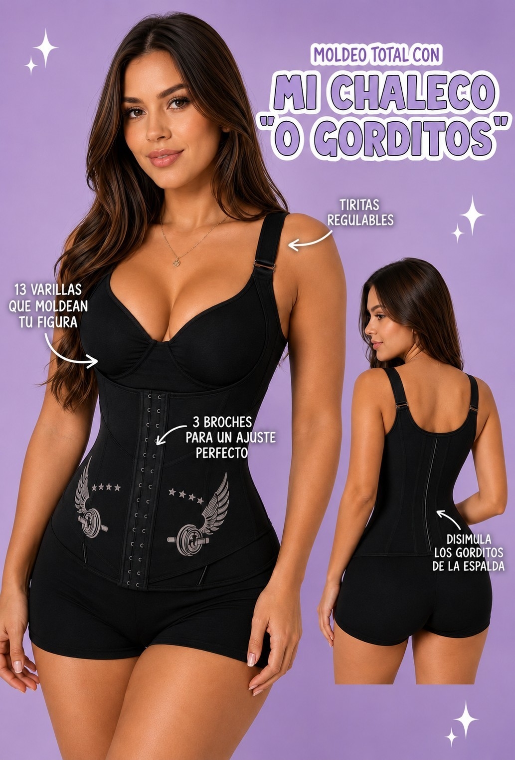 Faja Chaleco Modeladora - Imagen 2