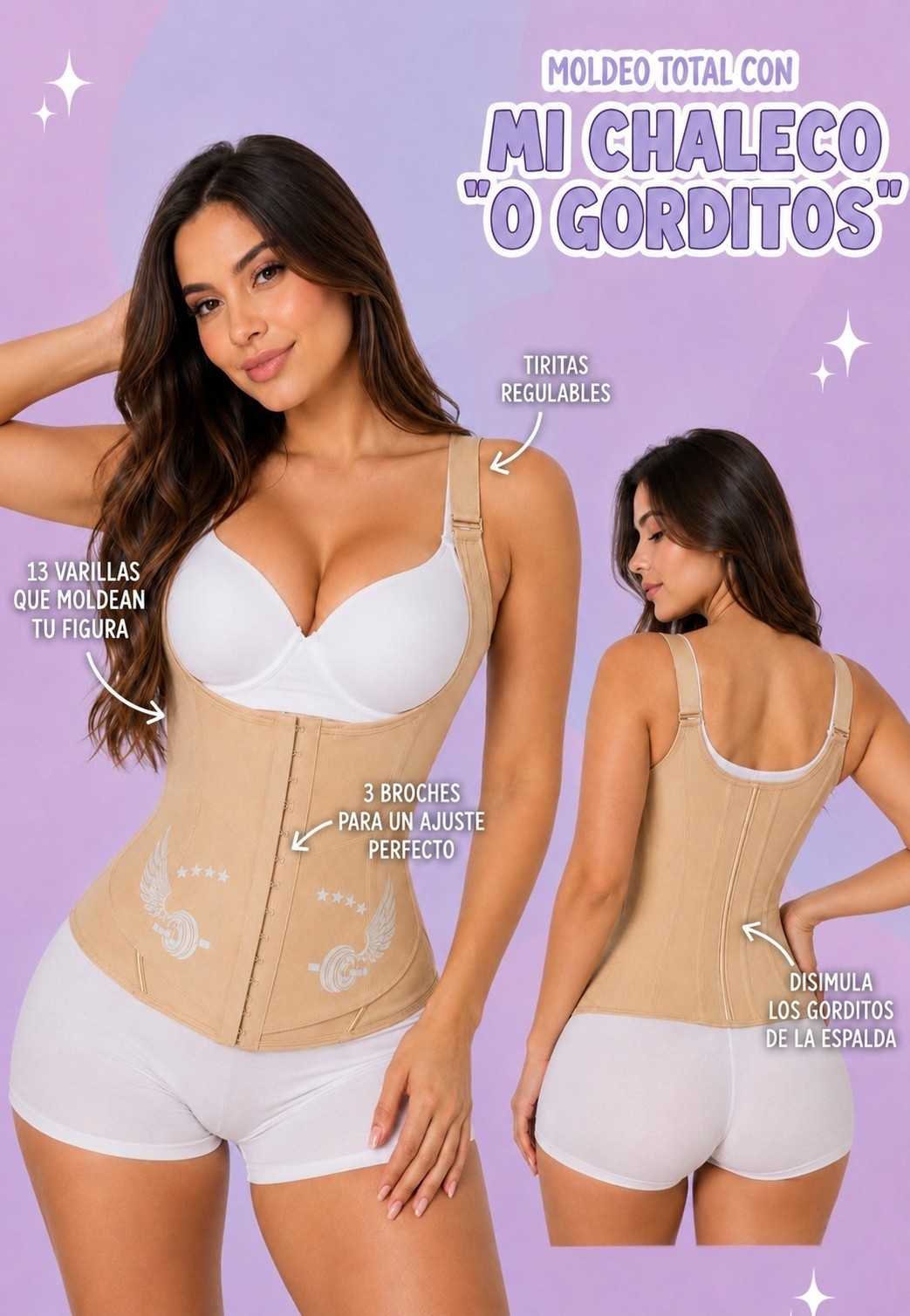 Faja Chaleco Modeladora - Imagen 3