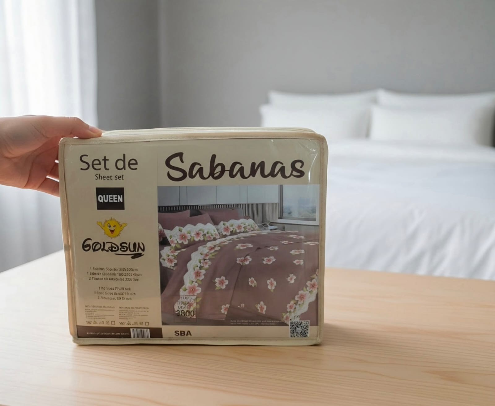 Juego de Sabanas Estampadas Marca Goldsun - Imagen 6