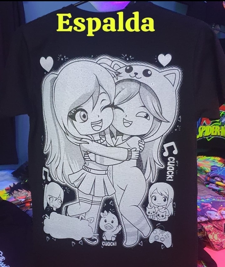 Lyna Mandarina Manga Corta Brillan en Oscuridad - Imagen 2