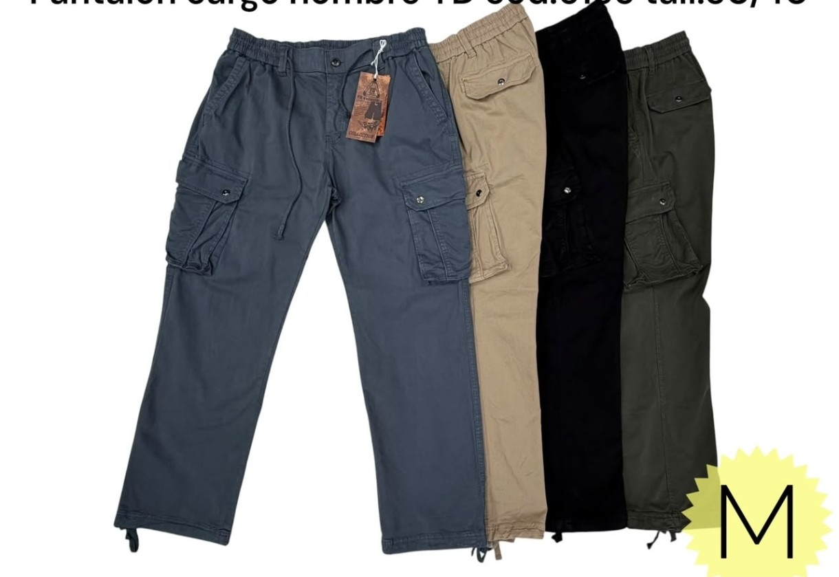 Pantalón Cargo Recto - Imagen 2