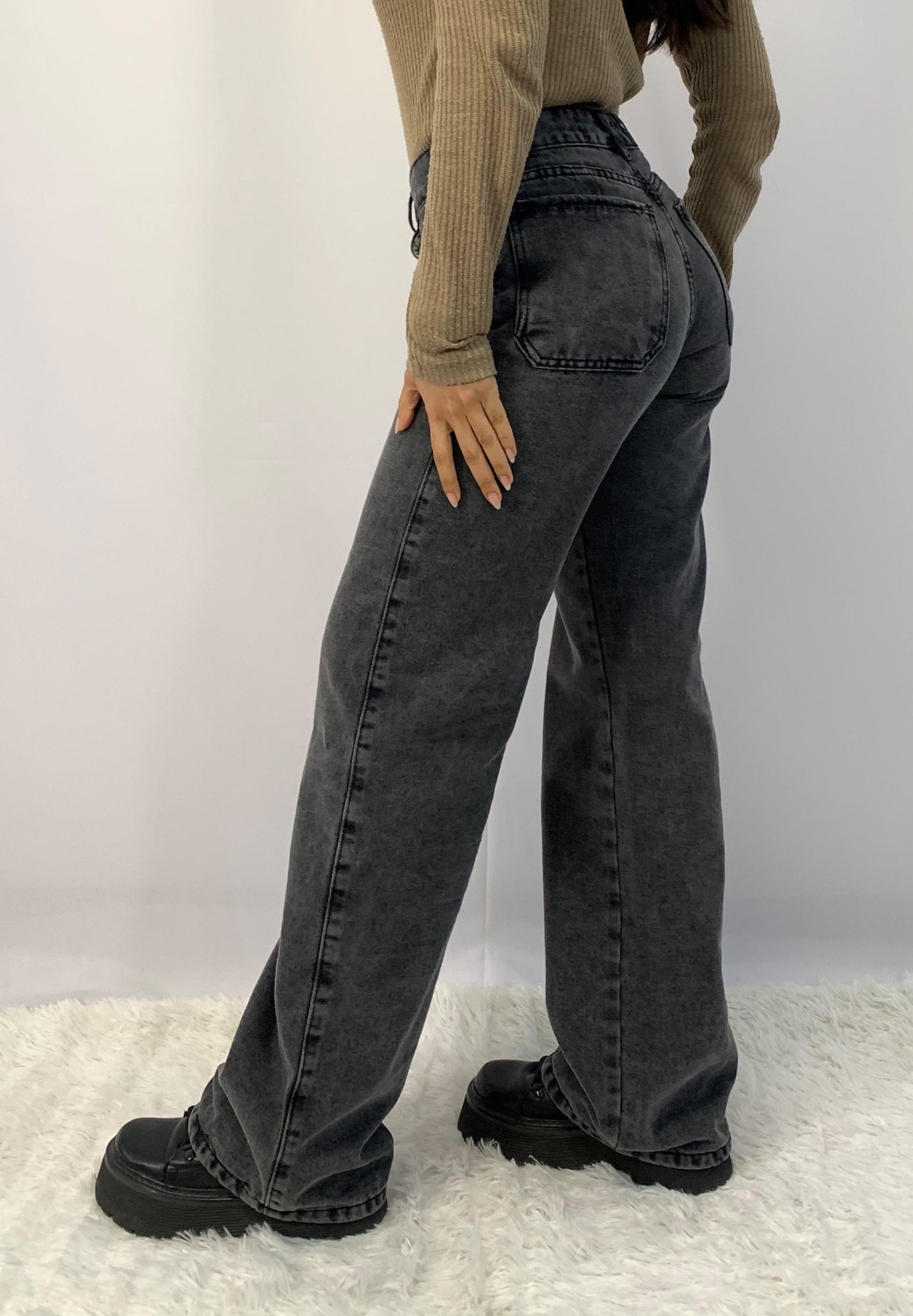 Wide Leg Smoke (tiro Medio) - Imagen 3