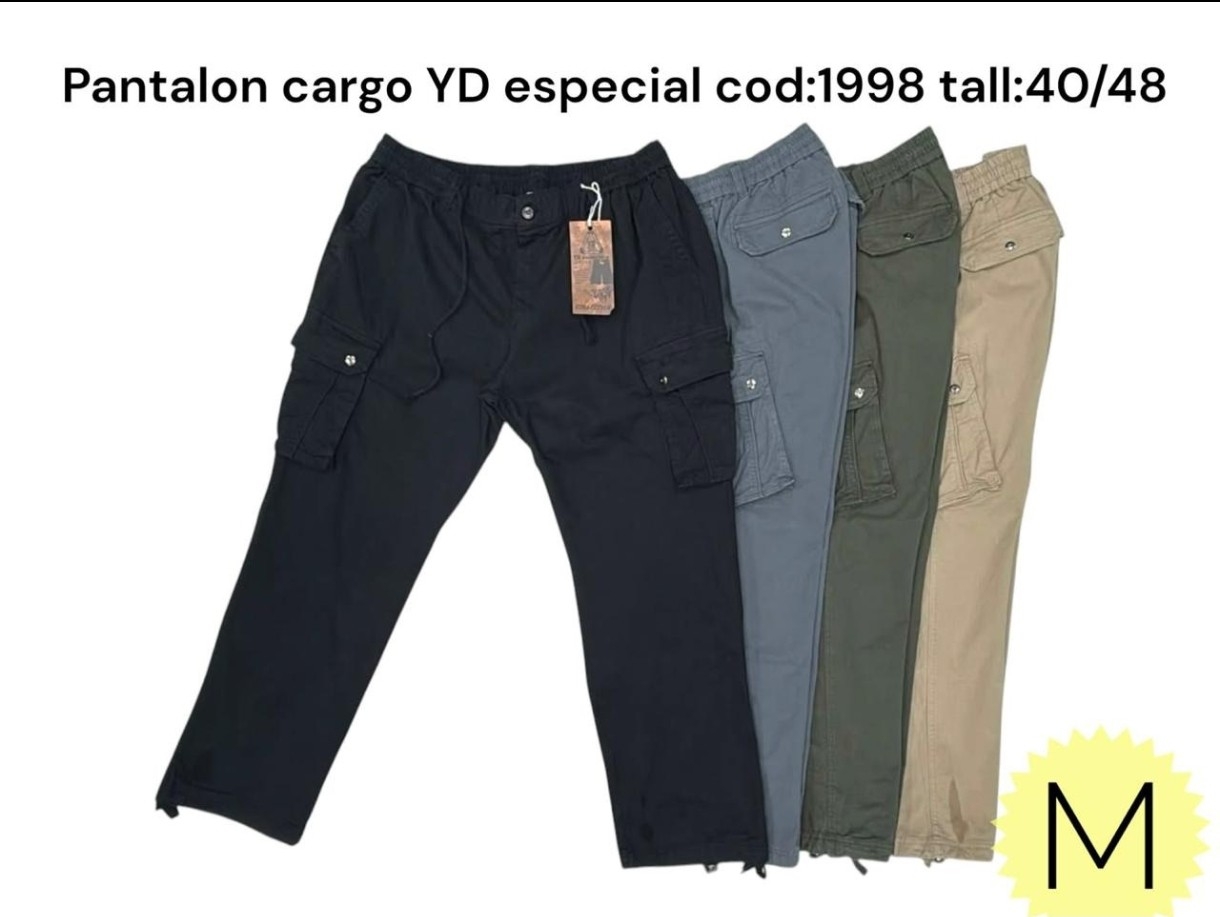 Pantalón Cargo Talles Especiales - Imagen 2