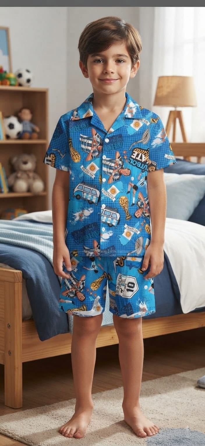 Pijamas Camiseros de Niños - Imagen 2