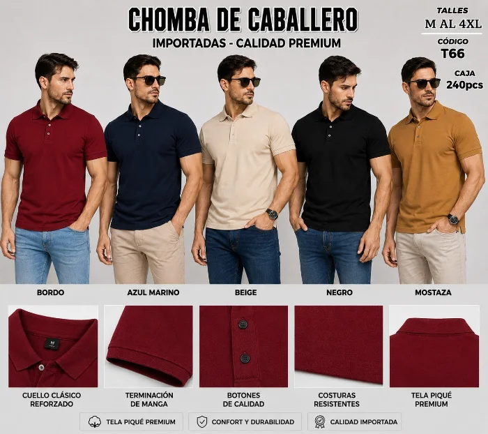 Chombas Importadas