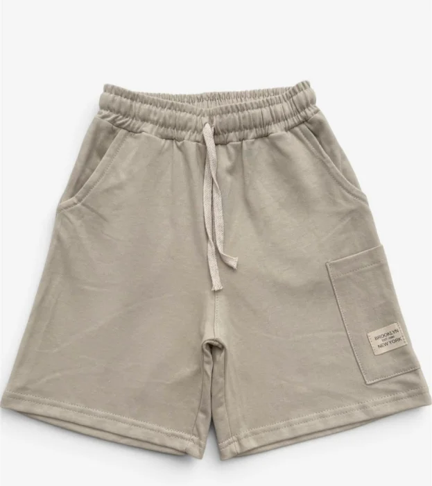 Shorts Pocket Rústico Peinado Niño