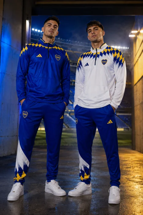 Conjunto Boca Prematch    Nueva Temporada  Tela Set Deportiva