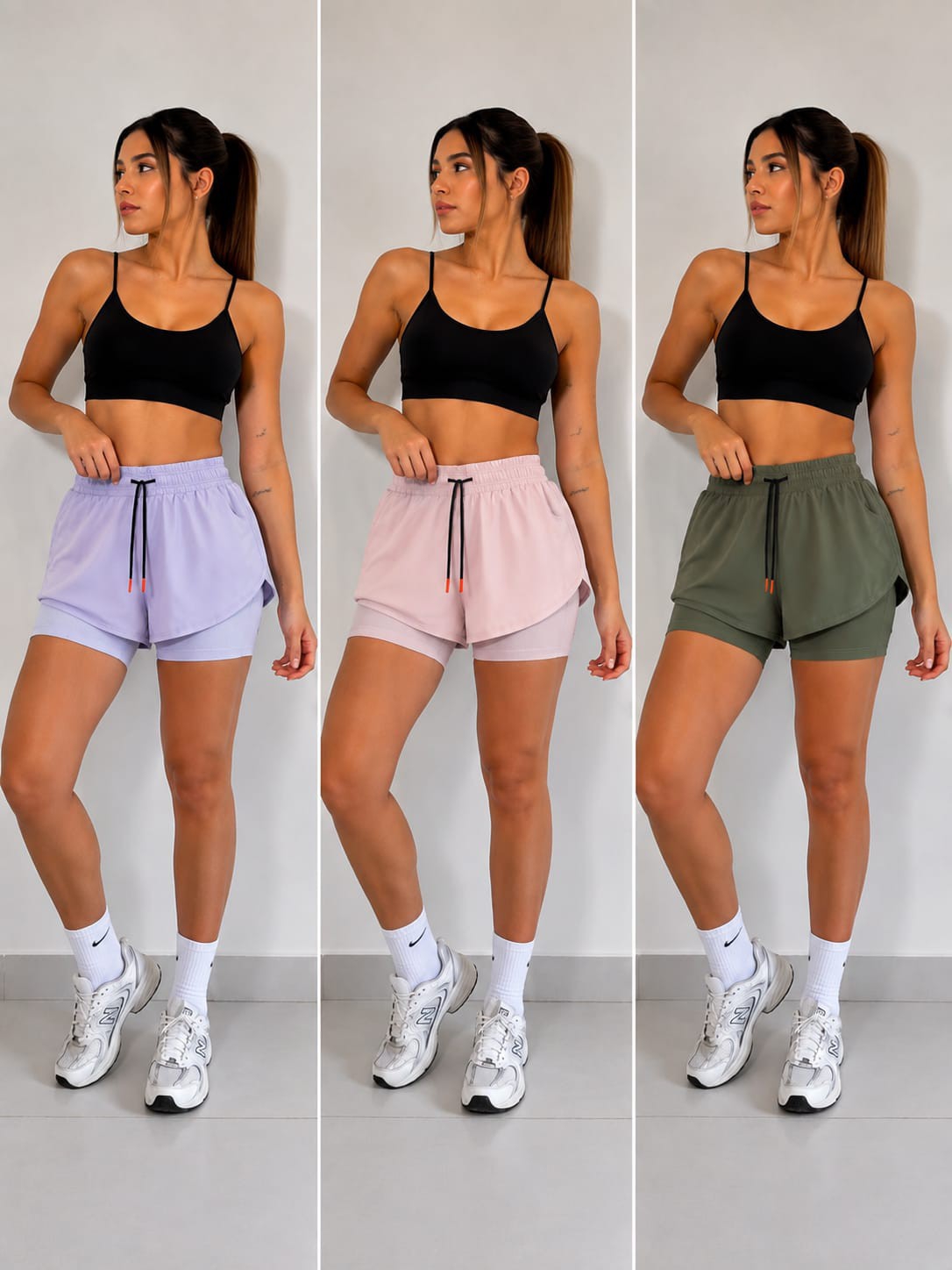 Shorts con Calza Importado - Imagen 2