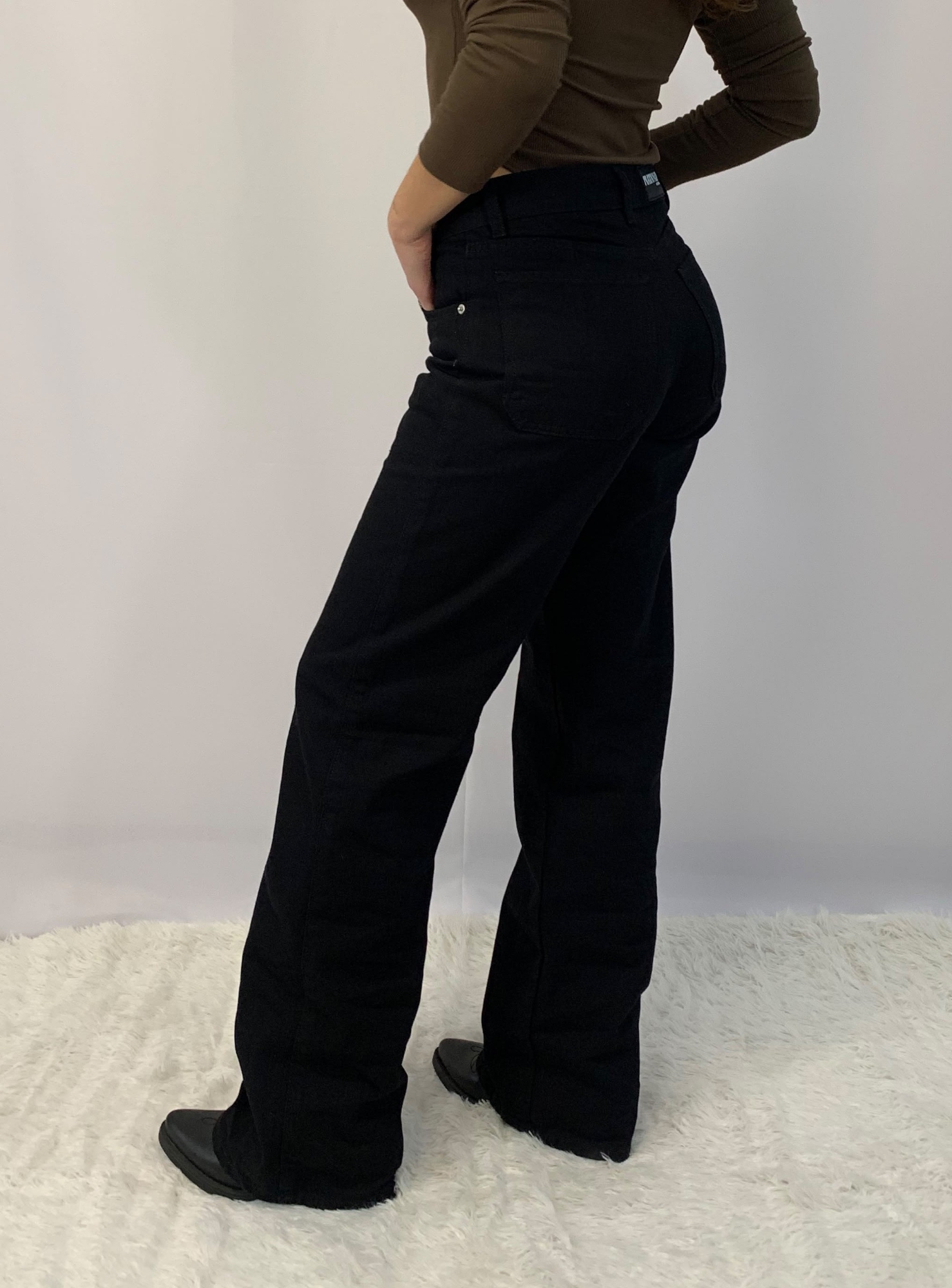 Wide Leg Dark (tiro Medio) - Imagen 2