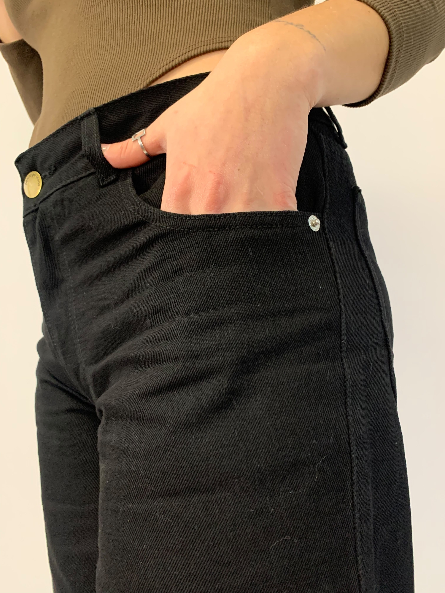 Wide Leg Dark (tiro Medio) - Imagen 6