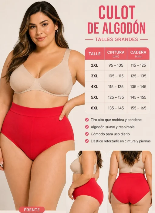 Culotte Vedetina y Colaless