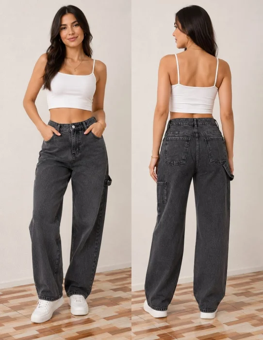 Baggy Carpintero Gris
