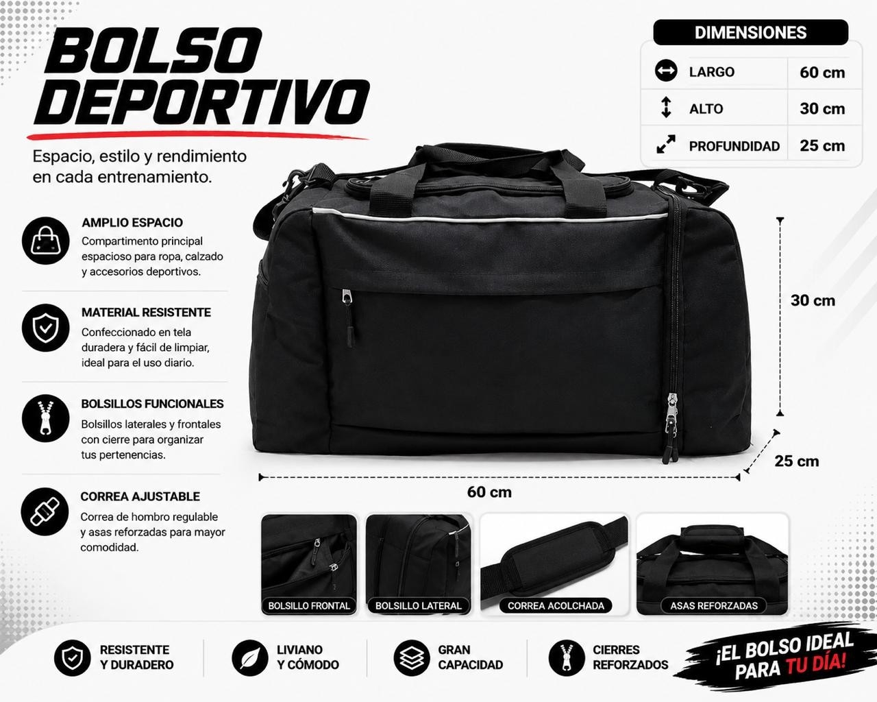 Bolso Deportivo - Imagen 2