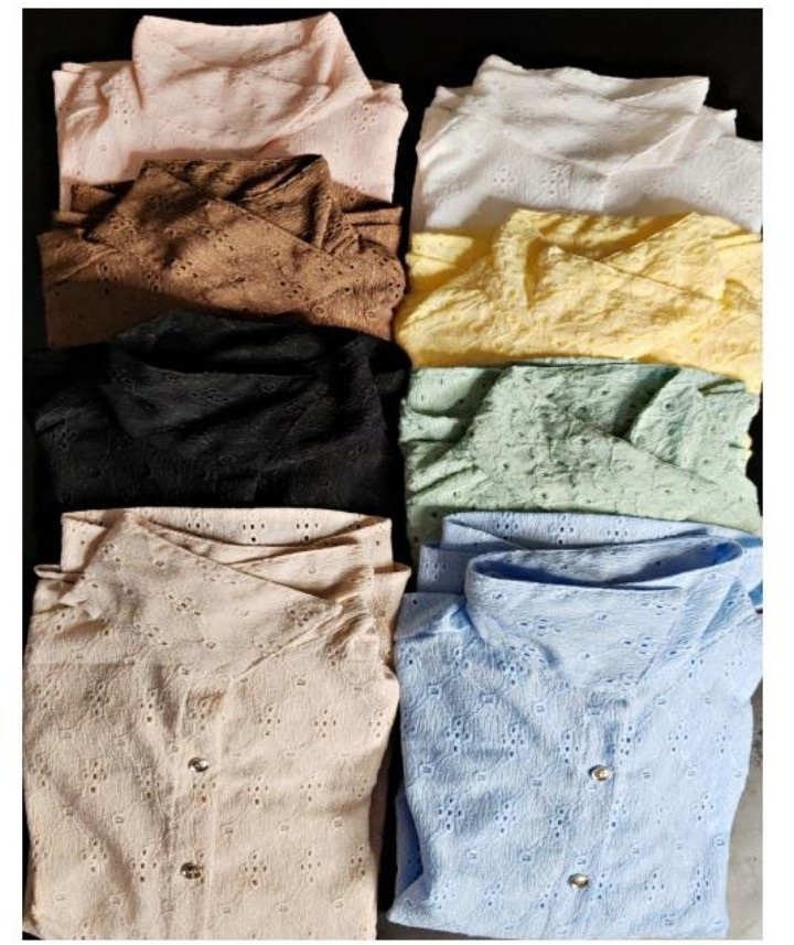 Camisa Broderie Talles Especiales - Imagen 3