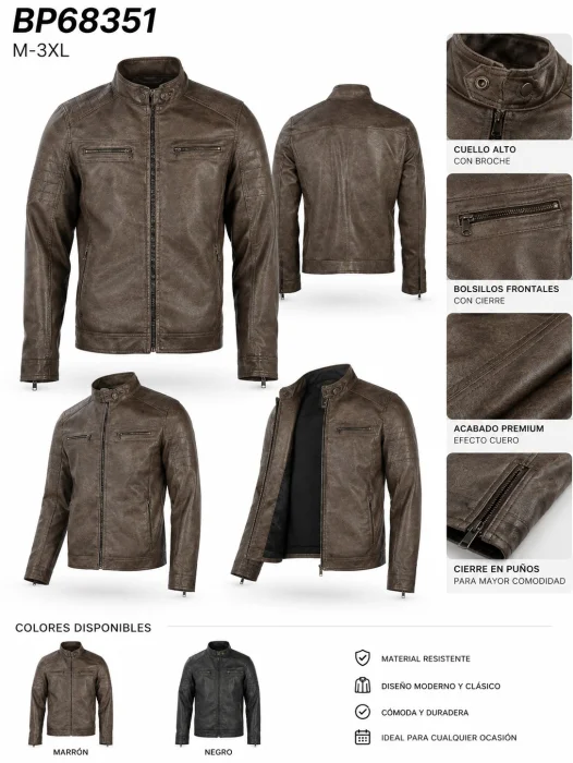Eco Cuero de Hombre