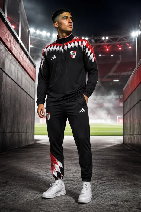 Conjunto River  Prematch    Nueva Temporada  Tela Set Deportiva