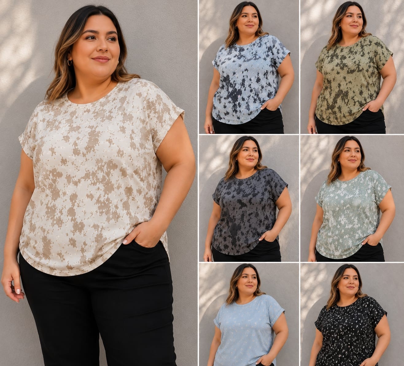 Remera de Morley Estampadas Talles Especiales - Imagen 2