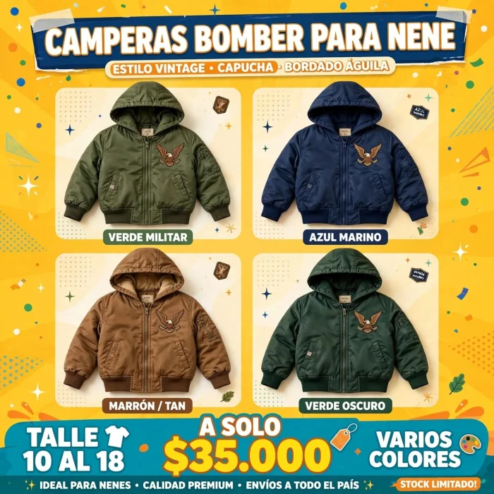Chaqueta Romper Vientos para Niño