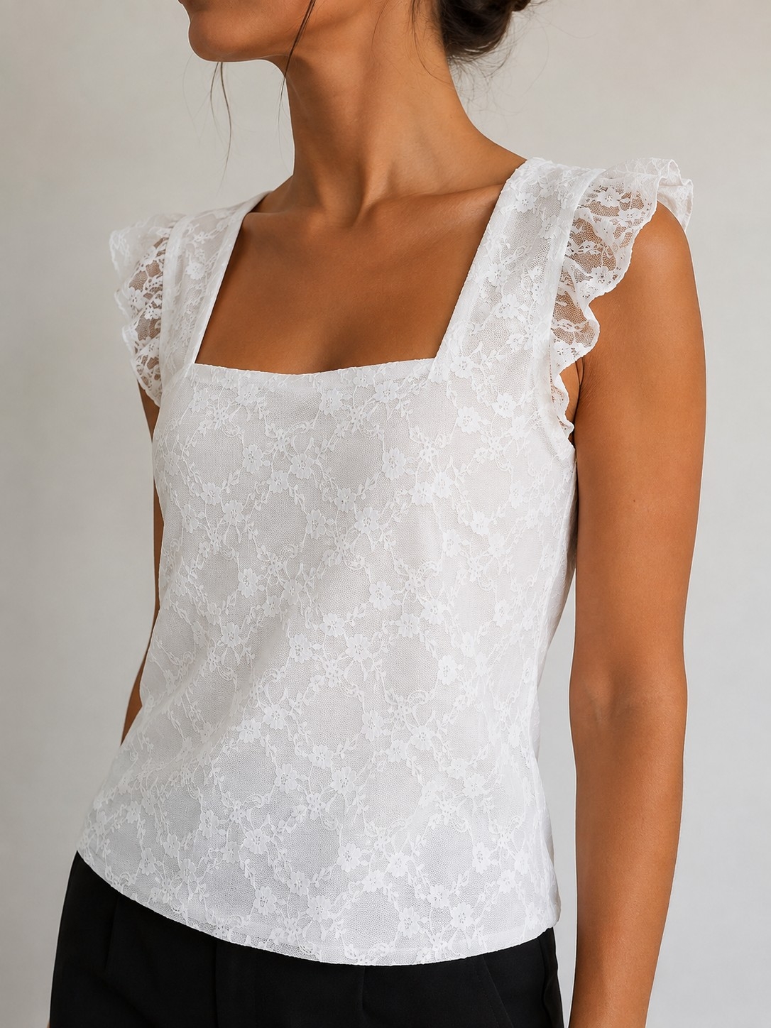 Musculosa Encaje Awa - Imagen 2