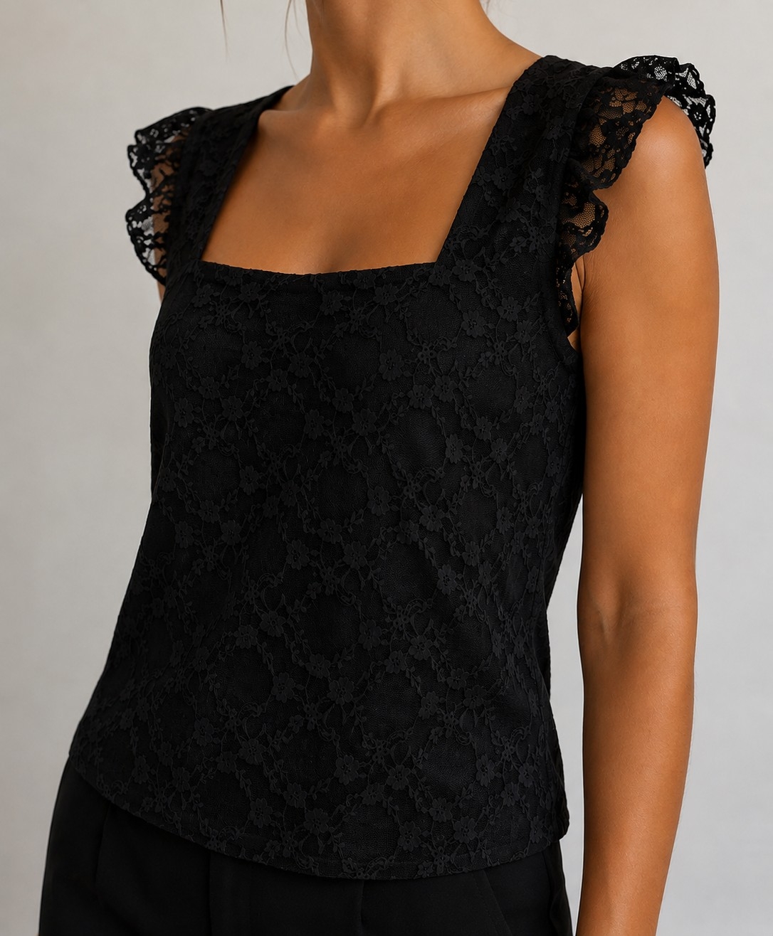 Musculosa Encaje Awa - Imagen 3