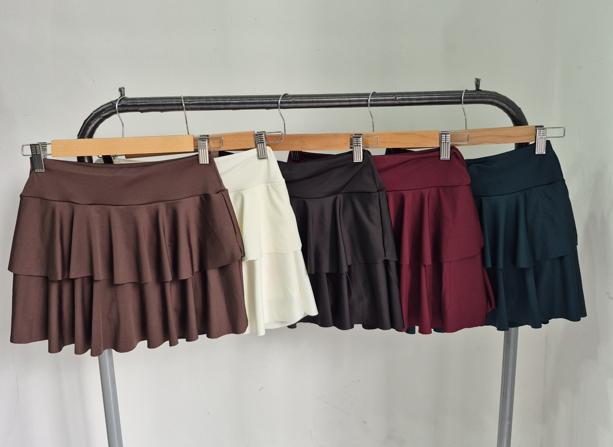 Pollera Short con 2 Volados - Imagen 2