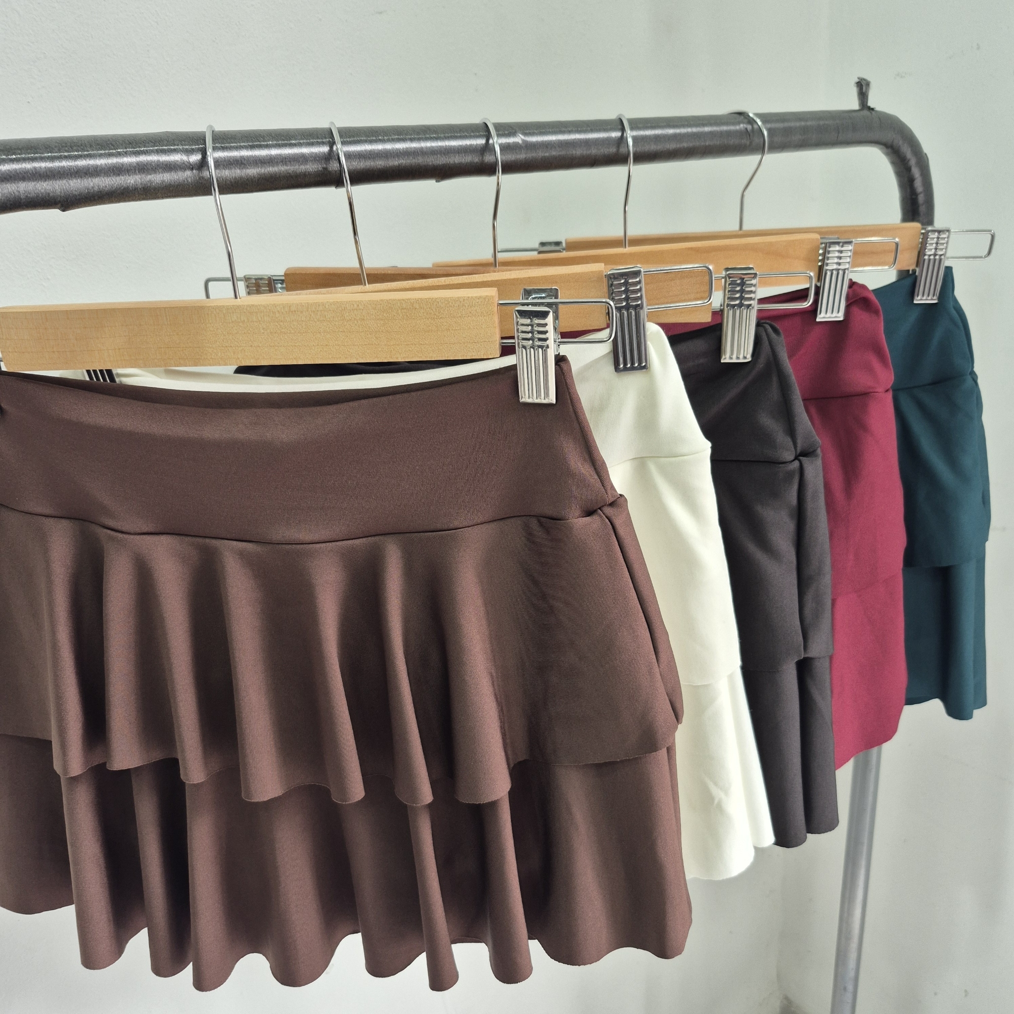 Pollera Short con 2 Volados - Imagen 3