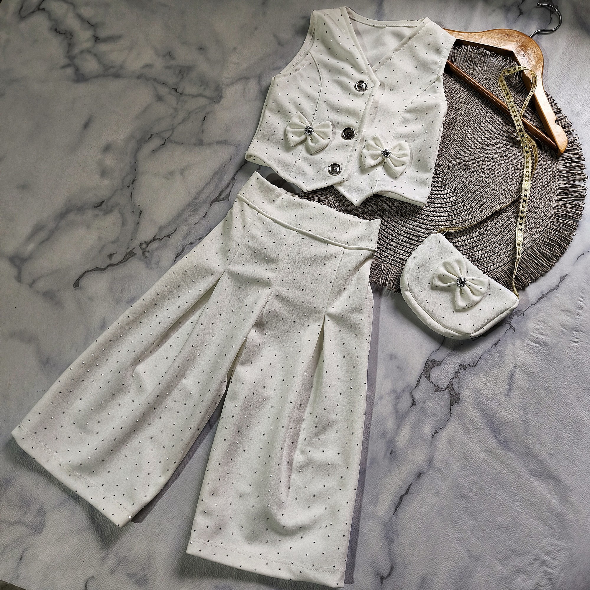 Conjunto Sastrero: Chaleco+pantalón+cartera - Imagen 2