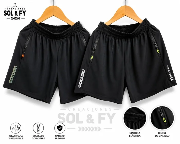 Shorts Laycra Nylon Calidad I-run para Niños