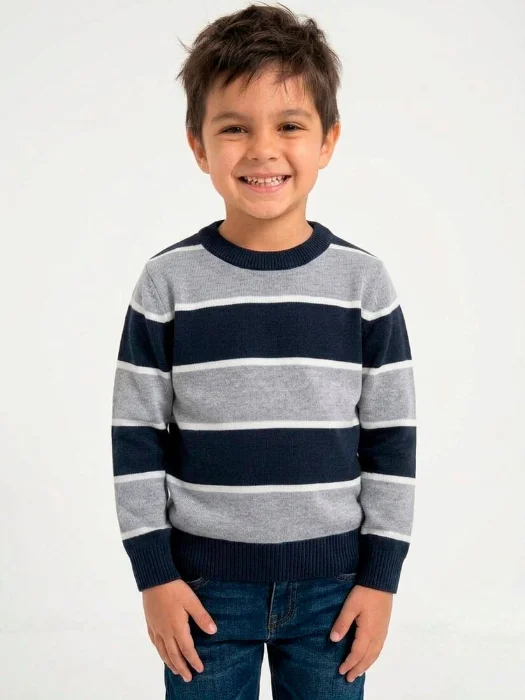 Sueter de Niño Rayado de Verano