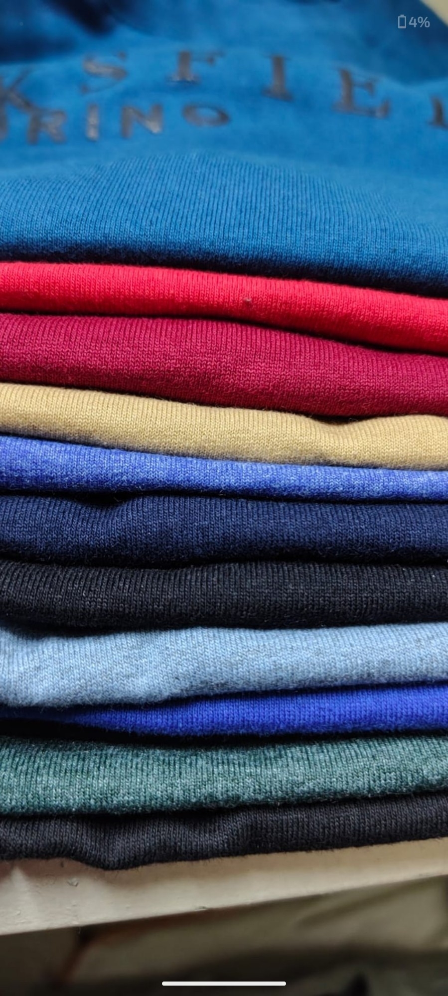 Remeras de Algodón Cuello Redondo - Imagen 2