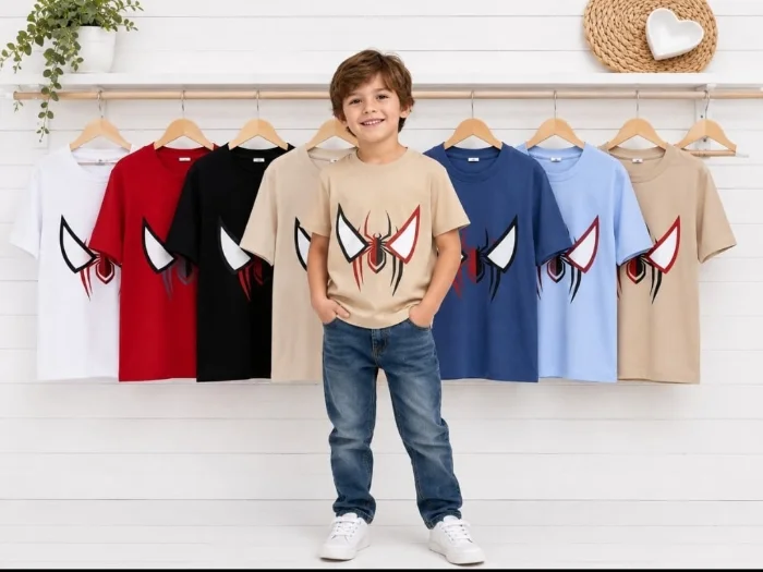 Remeras Oversaid Nene Spiderman