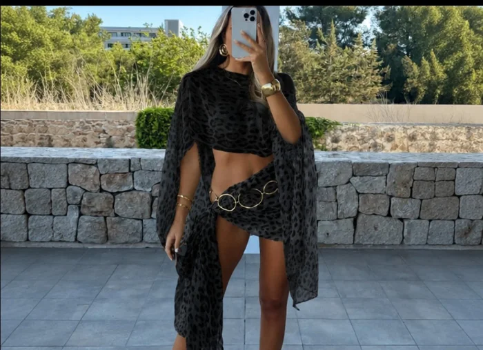 Conjunto Print Negro