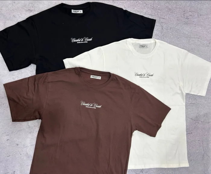 Remeras Algodon Premium Oversize del S al Xl