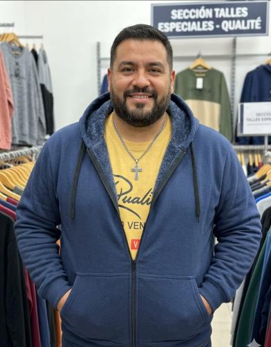 Camperas Jersey con Piel Talles Especiales