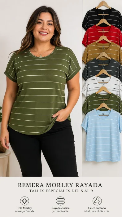 Remeras Morley