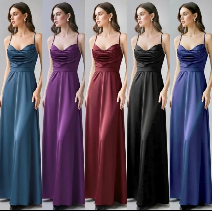 Vestidos de Fiesta Buche Trapeado