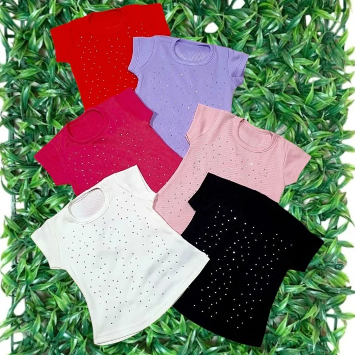 Remera Morley con Brillos Beba