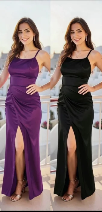 Vestidos de Fiesta Escote Cuadrado