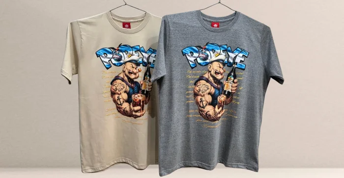 Remera Popeye Talle Especial